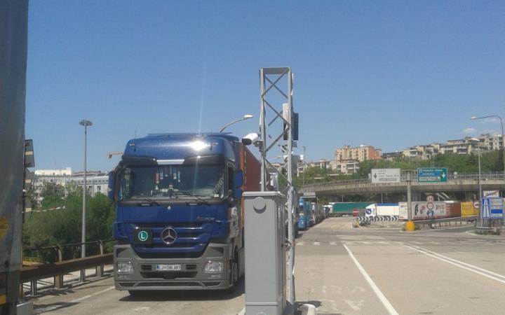 Varco 4 - Pista ingresso