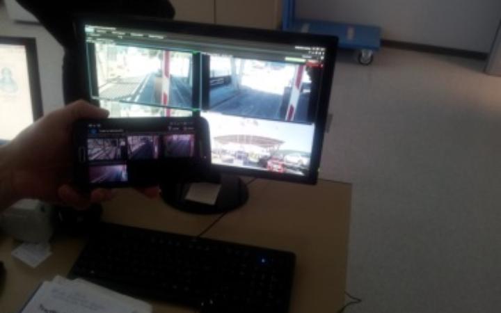 Postazione operatore varco